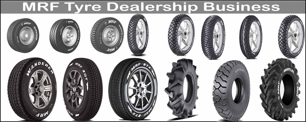 MRF Tyre Dealership in hindi